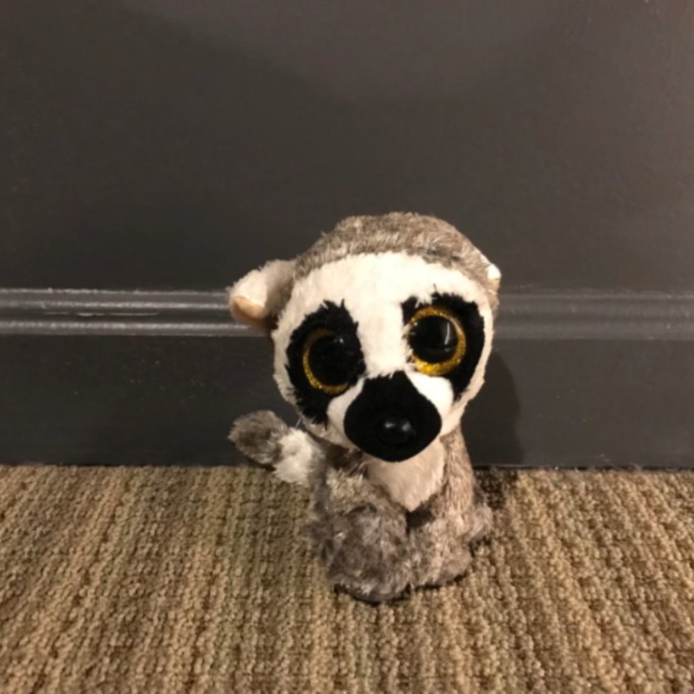 Ty Beanie boo Linus the lemer